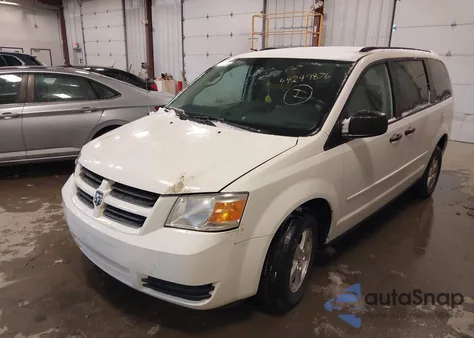 2008 Dodge Grand Caravan Se из США, поврежденный, VIN 1D8HN44H88B102529